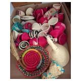 Woven Baskets and Decor Pieces