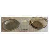 Three Assorted Baking Dishes