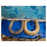 Horseshoe Set in Blue Carry Case