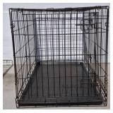 Metal Wire Dog Crate with Tray Insert r1