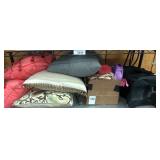 Pillows and Animal Carrier Lot
