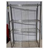 Metal Wire Shelving Unit, 36x14x54in r1