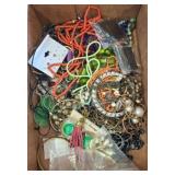 Box Lot of Assorted Costume Jewelry