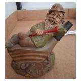 Tom Clark Mulligan Golf Gnome Figurine
