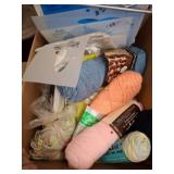 Yarn, Stencils, and Craft Supplies