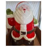 Santa Claus Earthenware Cookie Jar, 79.1 oz
