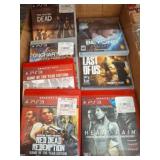 PS3 Games with Cases and Discs