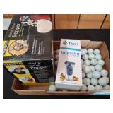Presto Popper, Infusion Tumbler, Golf Balls