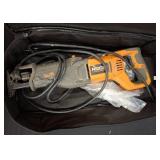 Ridgid Reciprocating Saw With Carrying Case