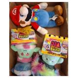 Plush Toys Including Mario & Living on the Veg
