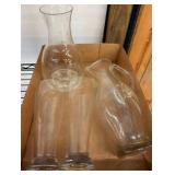 Glassware Including Pitchers and Glasses