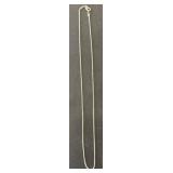 Gold-Tone Chain Necklace With Spring Ring Clasp