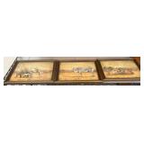 Three Framed African Animal Prints