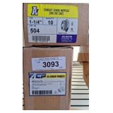 Conduit Chase Nipples, Zinc Die Cast c1