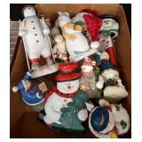 Snowman-Themed Holiday Decorations