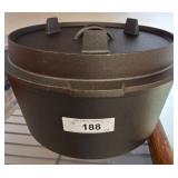 Bruntmor Cast Iron Dutch Oven with Lid