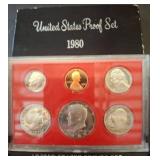 1980 United States Proof Coin Set