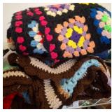 Handmade Crochet and Quilt Lot
