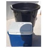 Plastic Tub and Igloo Cooler Set r1