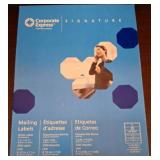 Corporate Express Mailing Labels, 2x4-Inch