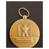 WWII-Era Good Conduct Medal with Eagle Design