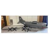 Hero Force Military Toy Helicopter With Parts