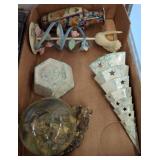 Decorative Figurines and Vase