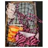 Boxed Lot of Clothing Items with Tags