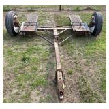 Steel Tow Dolly with Dual Wheel Ramps