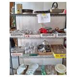 Kitchenware Lot: Cookware and Glassware c8