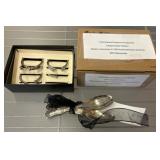 Flatware Set, Napkin Rings in Gift Box