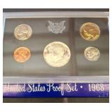 1968 United States Proof Set in Original Case