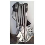 Folding Canopy Frame With Fabric Panel c3