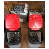 Screws in Bins and Boxes