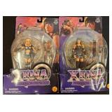 Xena Warrior Princess Action Figures (2)