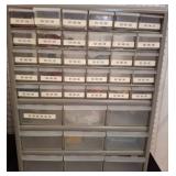 Organizer with Compartments and Contents