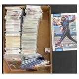 Baseball Cards Lot in Showcase Rack