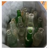 Vintage Glass Soda Bottles