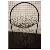 Two-Tier Wrought Iron Display Stand