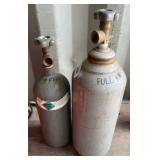 Two Compressed Gas Storage Cylinders c4