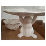 Pier 1 Imports Bunny Serveware Set