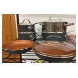 Gotham Steel Nonstick Cookware Set, 7 Pieces