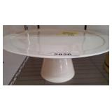 Red Vanilla Porcelain Cake Stand