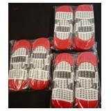 Cooper and Jin Red Patterned Socks