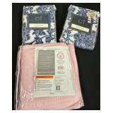Bedding Lot with Shams and Pink Item