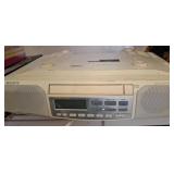 Sony Model ICF-CD513 Clock Radio CD Player under t