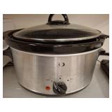 Stainless Steel Slow Cooker with Glass Lid