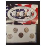2003 and 2005 Platinum State Quarter Sets