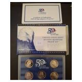 1999 U.S. Mint 50 State Quarters Proof Set