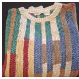 Norm Thompson Multicolor Knit Sweater, Size L